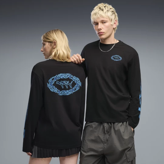 Foto del prodotto T-shirt FUTURE.PUMA.ARCHIVE Flame unisex, Abbigliamento, Nero czarny