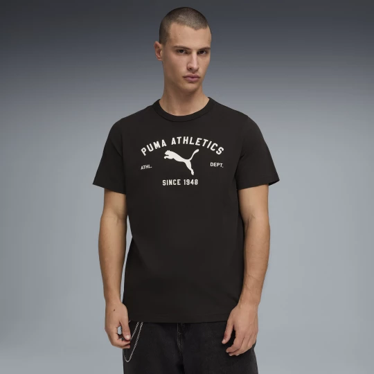 Foto del prodotto T-shirt grafica PUMA Class da uomo, Abbigliamento, Nero czarny