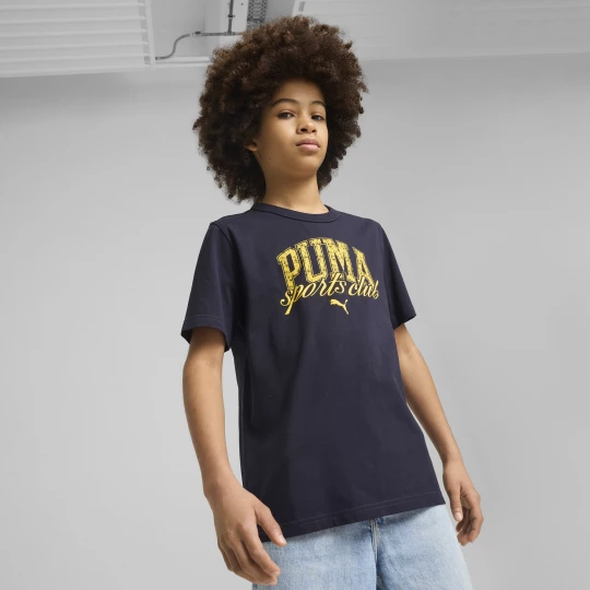 Foto del prodotto T-shirt grafica PUMA Class per ragazzi, Abbigliamento, Blu niebieski