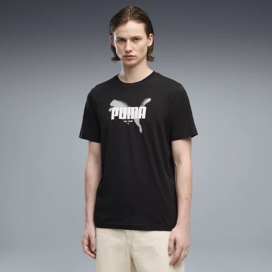 Foto del prodotto T-shirt Graphics PUMA da uomo, Abbigliamento, Nero czarny