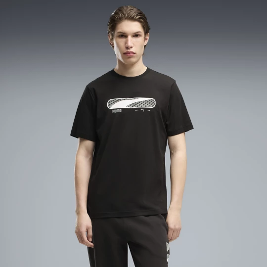 Foto del prodotto T-shirt PUMA Sport Logo Play da uomo, Accessori, Nero czarny