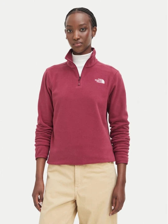 Foto del prodotto The North Face Felpa di pile Glacier NF0A8D2F Bordeaux Regular Fit