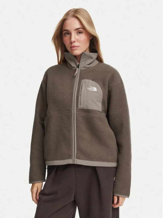 Foto del prodotto The North Face Felpa di pile Yumiori Off-Peak NF0A8EUZ Marrone chiaro Relaxed Fit