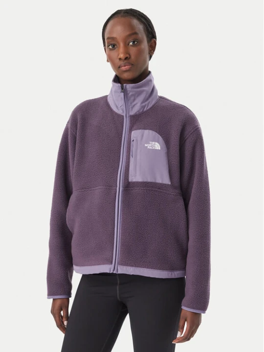 Foto del prodotto The North Face Felpa di pile Yumiori Off Peak NF0A8EUZS1B1 Viola Regular Fit