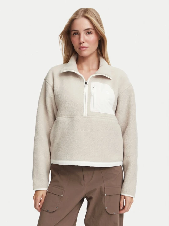 Foto del prodotto The North Face Felpa di pile Yumiori Off-Peak NF0A8EV0 Beige chiaro Relaxed Fit