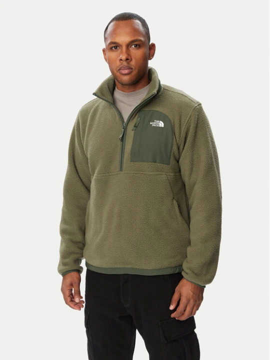 Foto del prodotto The North Face Felpa di pile Yumiori Off-Peak NF0A8FKP Cachi Regular Fit