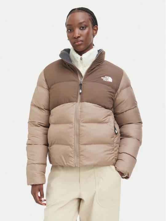 Foto del prodotto The North Face Giubbotto invernale Saikuru NF0A8GCB Marrone chiaro Boxy Fit