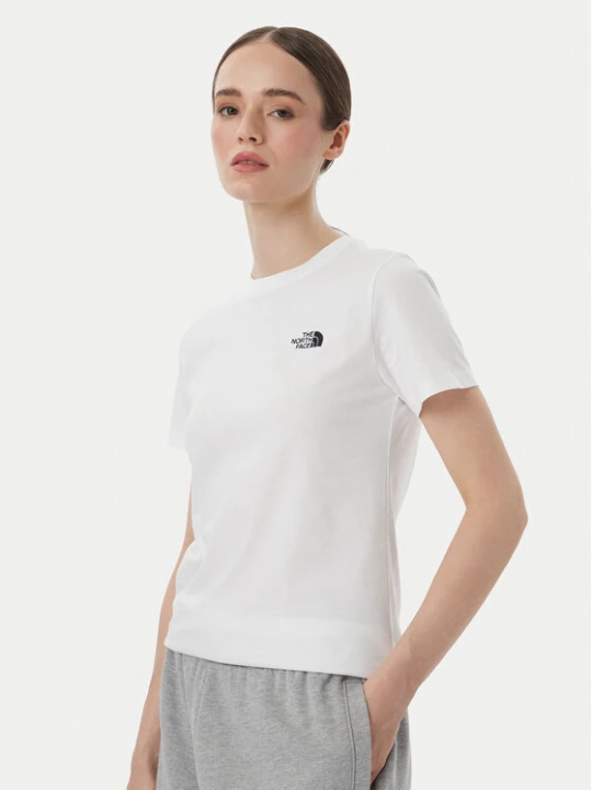 Foto del prodotto The North Face T-shirt Evolution Simple Dome Slm NF0A8FX7 Bianco Regular Fit