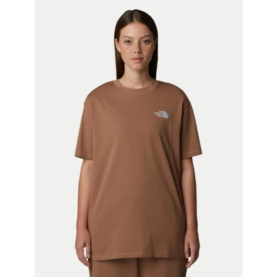 Foto del prodotto The North Face T-shirt Simple Dome NF0A87NQ Marrone Oversize