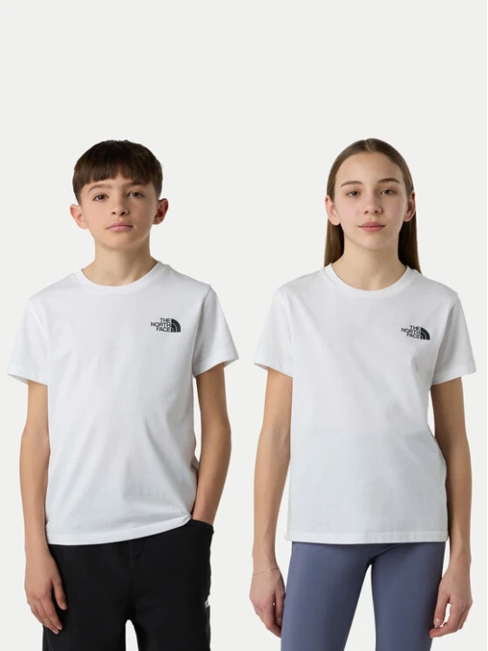 Foto del prodotto The North Face T-shirt Simple Dome NF0A87T4 Bianco Regular Fit