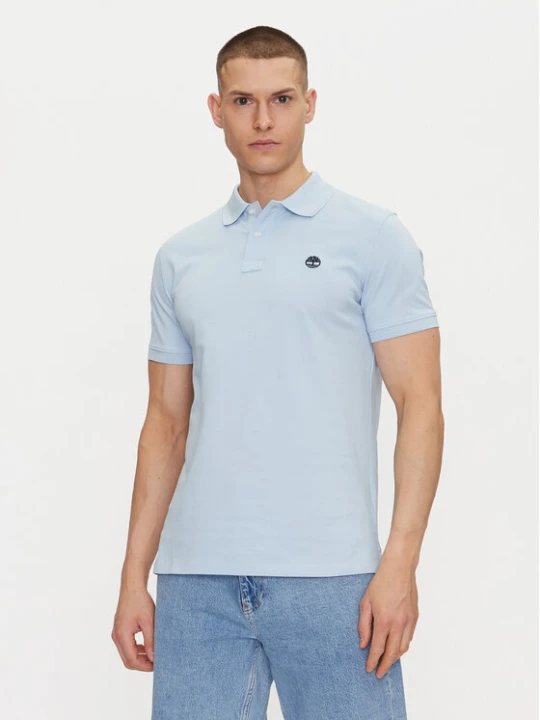 Foto del prodotto Timberland Polo TB0A6VDP Celeste Regular Fit