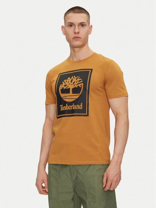 Foto del prodotto Timberland T-shirt TB0A5WQQ Beige Regular Fit