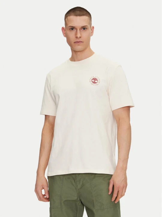 Foto del prodotto Timberland T-shirt TB0A6DPD Crema Regular Fit