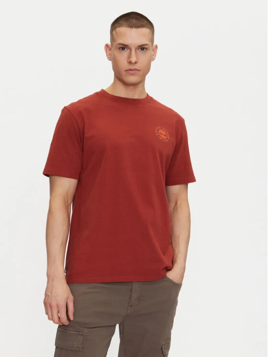 Foto del prodotto Timberland T-shirt TB0A6DPD Rosso Regular Fit