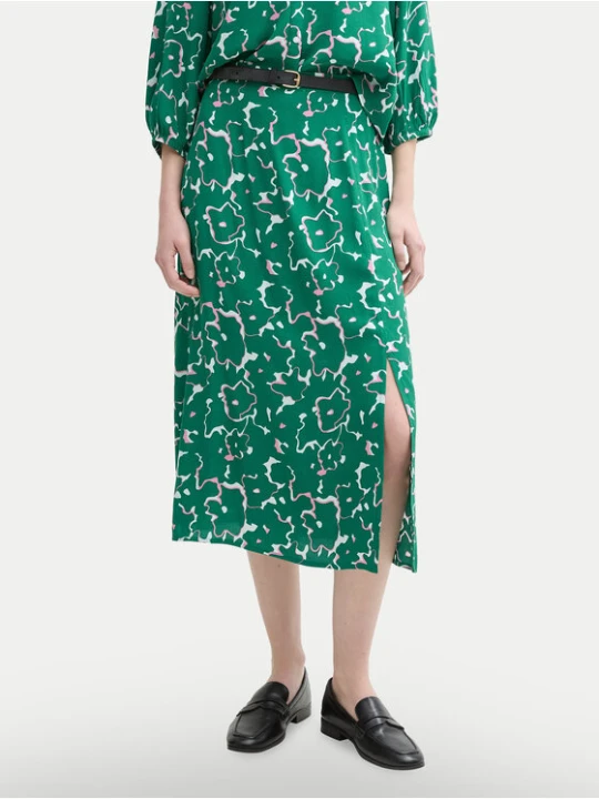 Foto del prodotto Tom Tailor Denim Gonna midi 1045505 Verde Regular Fit