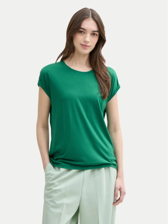 Foto del prodotto Tom Tailor Denim T-shirt 1030942 Verde Regular Fit