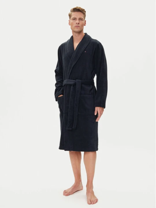 Foto del prodotto Tommy Hilfiger Accappatoio Icon Bathrobe 2S87905539 Blu scuro
