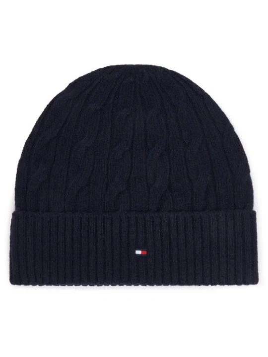 Foto del prodotto Tommy Hilfiger Berretto Th Flag Cable AM0AM14859 Blu scuro