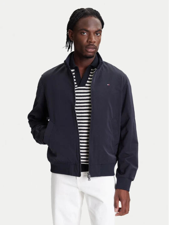Foto del prodotto Tommy Hilfiger Bomber Harrington MW0MW39637 Blu scuro Regular Fit