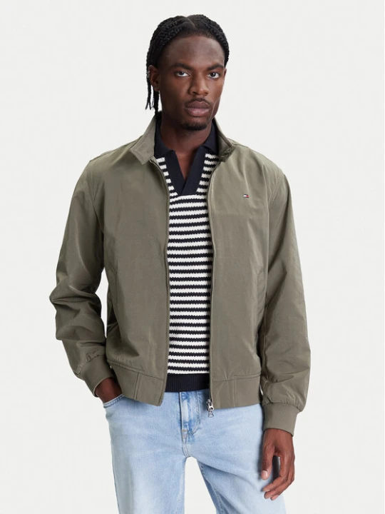 Foto del prodotto Tommy Hilfiger Bomber Harrington MW0MW39637 Verde Regular Fit