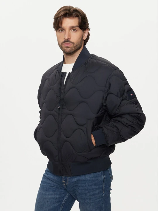 Foto del prodotto Tommy Hilfiger Bomber MW0MW37341 Blu scuro Regular Fit