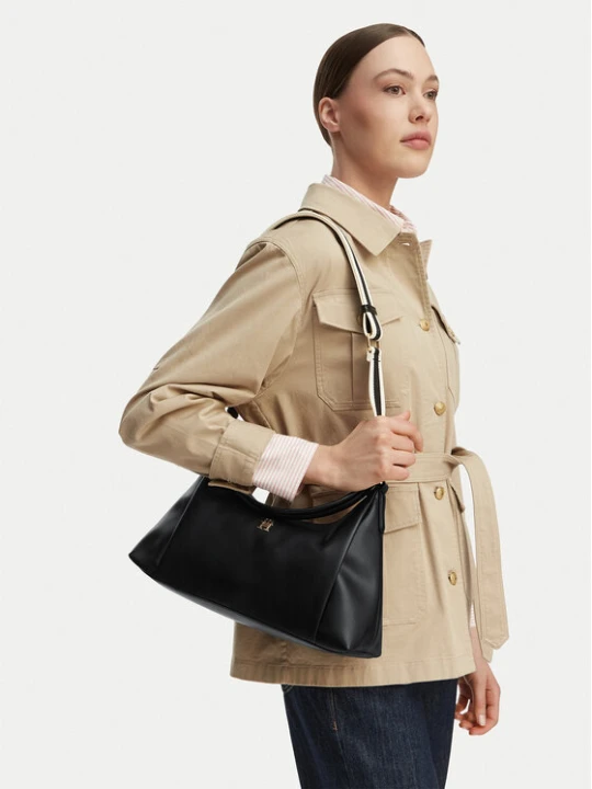 Foto del prodotto Tommy Hilfiger Borsetta Th Essential Shoulder Bag AW0AW18374 Nero