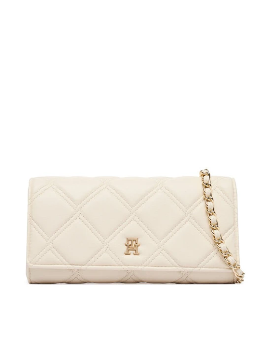 Foto del prodotto Tommy Hilfiger Borsetta Th Feminine Wallet On Chain AW0AW18795 Crema