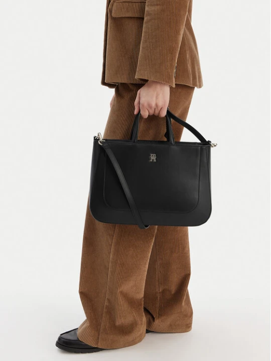 Foto del prodotto Tommy Hilfiger Borsetta Th Glam Satchel AW0AW18145 Nero