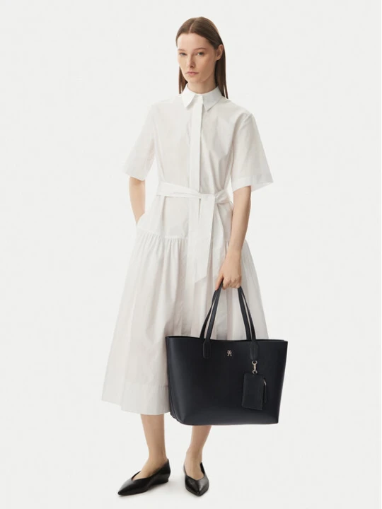 Foto del prodotto Tommy Hilfiger Borsetta Th Icon Tote AW0AW18724 Nero