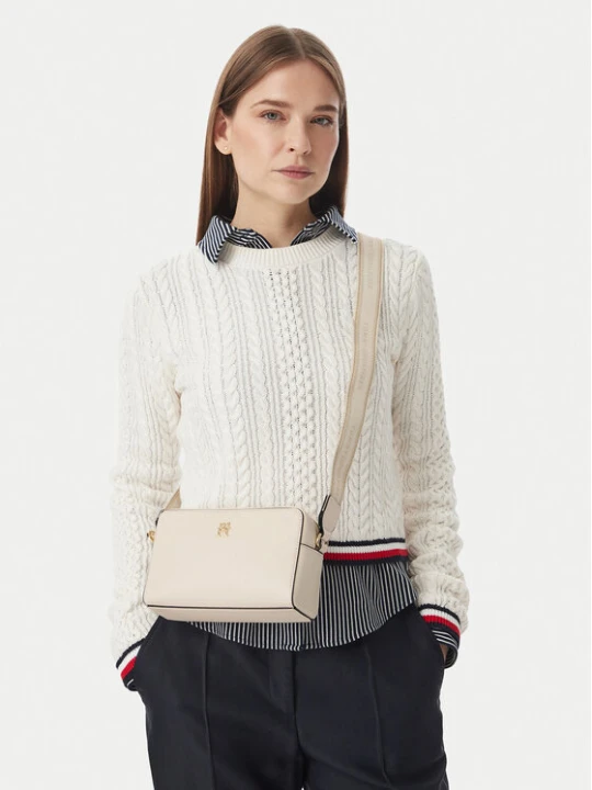 Foto del prodotto Tommy Hilfiger Borsetta Th Joy Camera Bag AW0AW19060 Crema