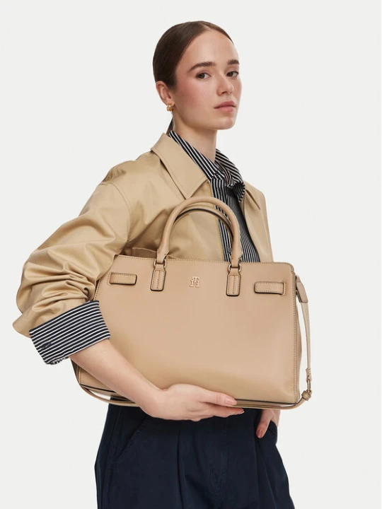 Foto del prodotto Tommy Hilfiger Borsetta Th Joy Satchel AW0AW19067 Beige