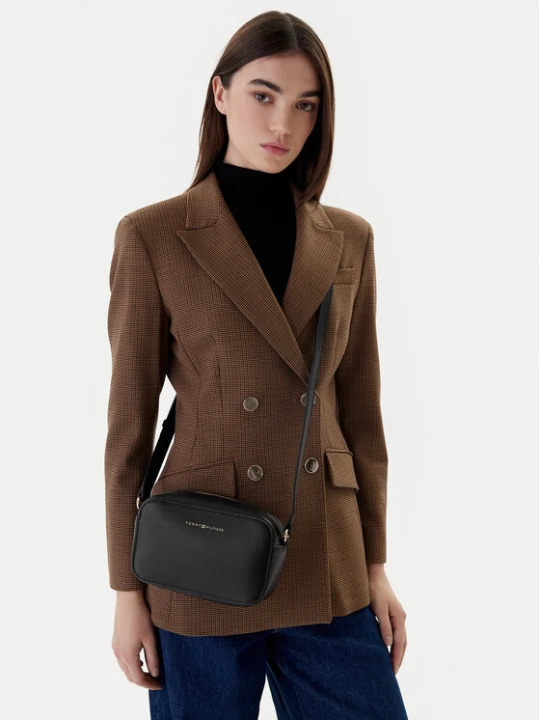 Foto del prodotto Tommy Hilfiger Borsetta Th Logo Camera Bag AW0AW18115 Nero