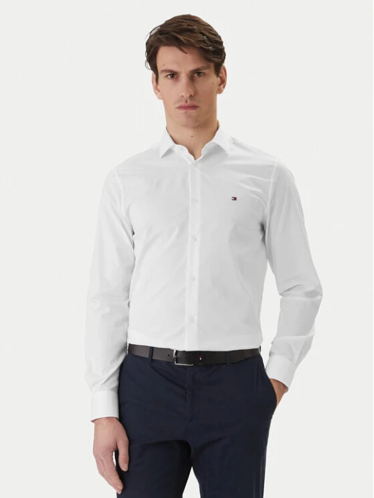 Foto del prodotto Tommy Hilfiger Camicia MW0MW38347 Bianco Slim Fit