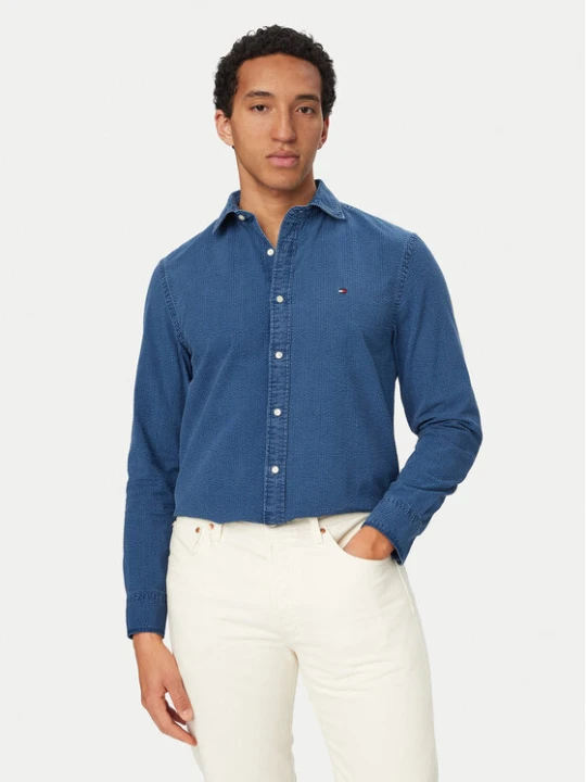 Foto del prodotto Tommy Hilfiger Camicia MW0MW42417 Blu Regular Fit