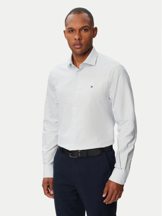Foto del prodotto Tommy Hilfiger Camicia MW0MW43747 Azzurro chiaro Slim Fit
