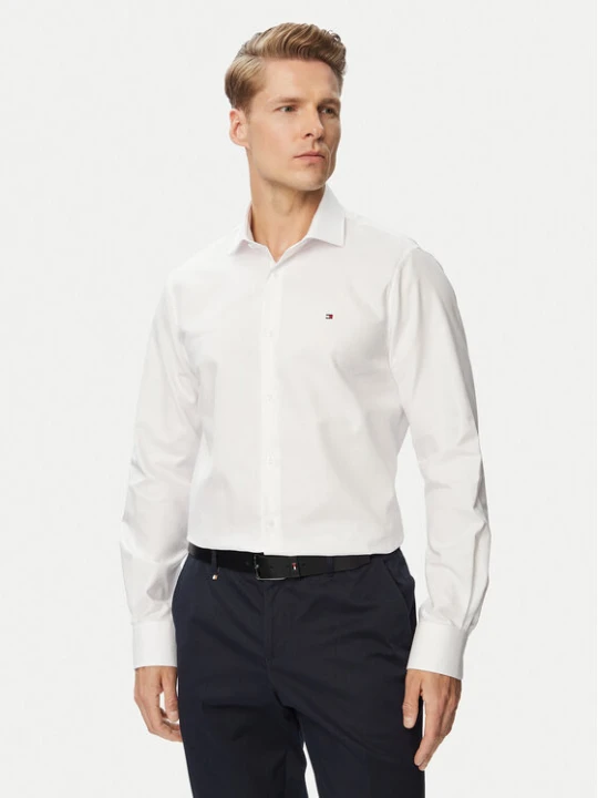 Foto del prodotto Tommy Hilfiger Camicia MW0MW43747 Bianco Slim Fit