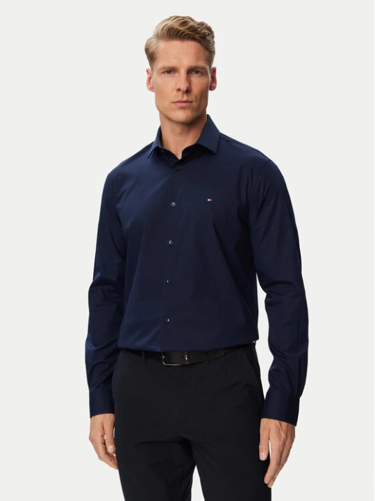 Foto del prodotto Tommy Hilfiger Camicia MW0MW43749 Blu scuro Slim Fit