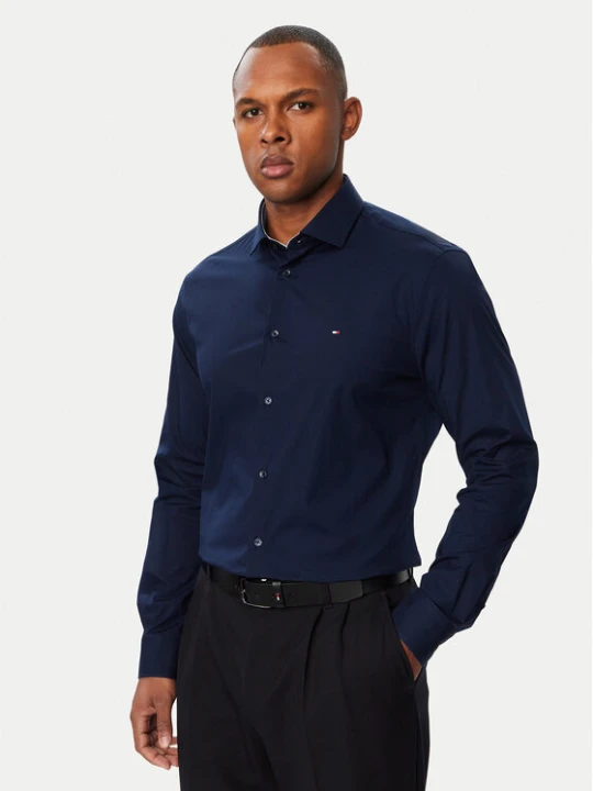 Foto del prodotto Tommy Hilfiger Camicia MW0MW44710 Blu scuro Slim Fit