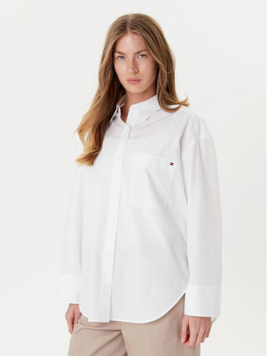 Foto del prodotto Tommy Hilfiger Camicia New Easy WW0WW45892 Bianco Relaxed Fit