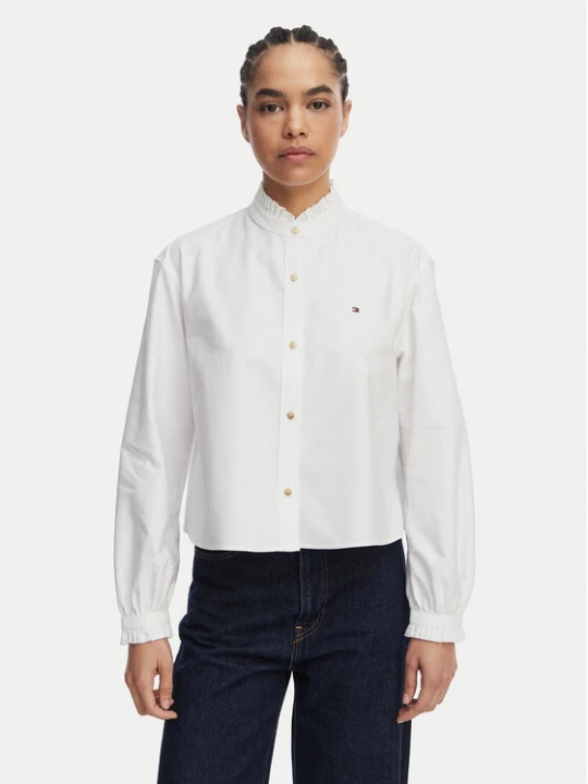 Foto del prodotto Tommy Hilfiger Camicia Oxford WW0WW48914 Bianco Boxy Fit