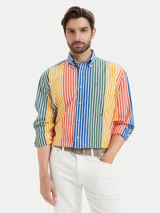 Foto del prodotto Tommy Hilfiger Camicia Prep MW0MW43303 Multicolore Regular Fit
