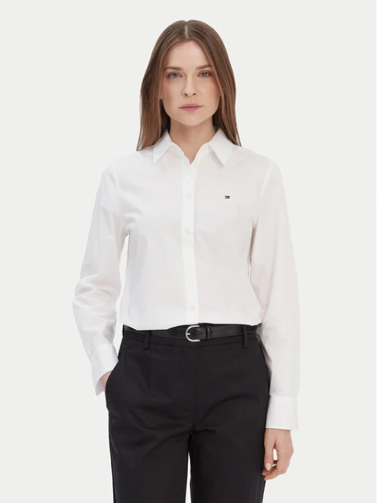 Foto del prodotto Tommy Hilfiger Camicia WW0WW43577 Bianco Regular Fit