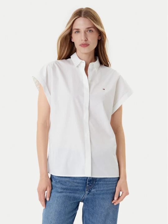 Foto del prodotto Tommy Hilfiger Camicia WW0WW45897 Bianco Relaxed Fit