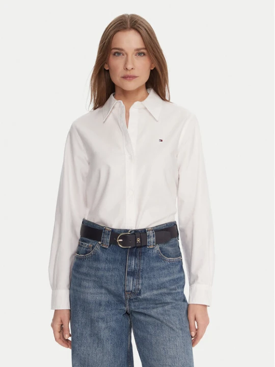 Foto del prodotto Tommy Hilfiger Camicia WW0WW46111 Bianco Relaxed Fit
