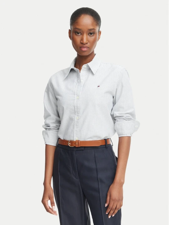 Foto del prodotto Tommy Hilfiger Camicia WW0WW46111 Grigio Relaxed Fit