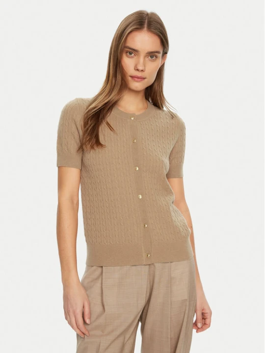 Foto del prodotto Tommy Hilfiger Cardigan WW0WW43958 Beige Regular Fit