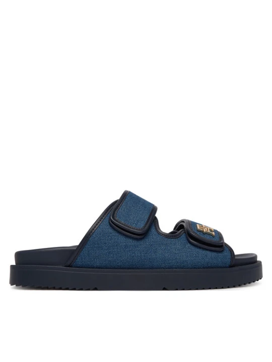 Foto del prodotto Tommy Hilfiger Ciabatte Double Strap Denim Sandal FW0FW09123 Blu