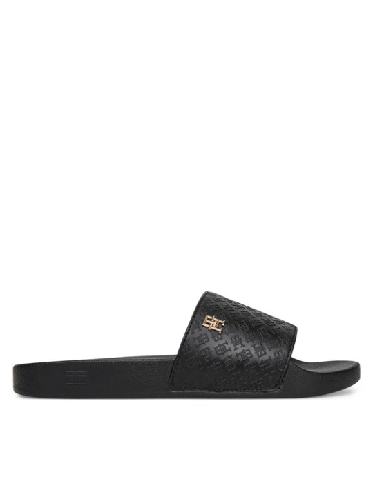Foto del prodotto Tommy Hilfiger Ciabatte Th Monogram Poolside FW0FW08525 Nero