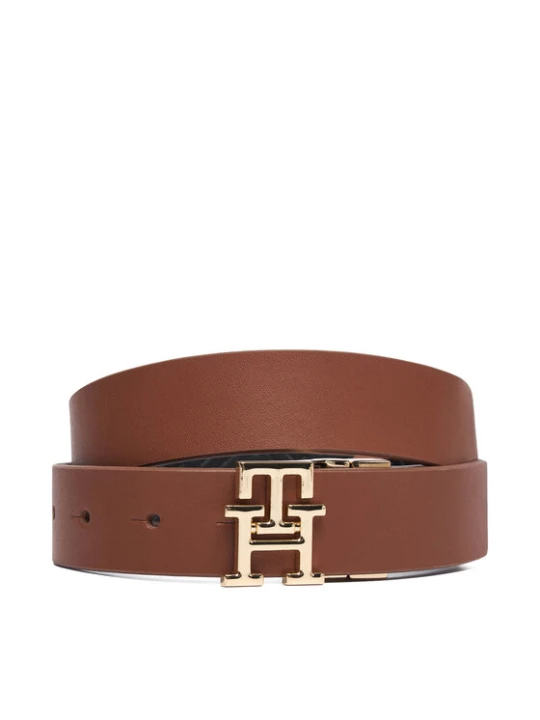 Foto del prodotto Tommy Hilfiger Cintura Th Logo 3.0 Mono Rev AW0AW19140 Marrone