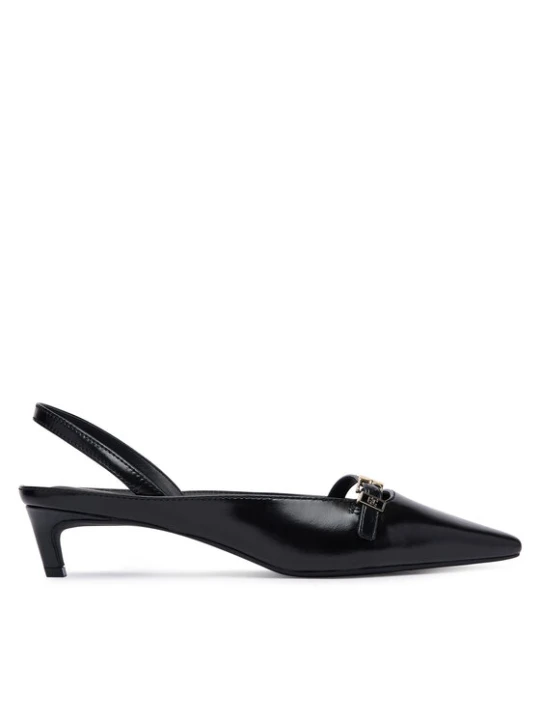 Foto del prodotto Tommy Hilfiger Décolleté Th Buckle Kitten Slingback Pump FW0FW09384 Nero